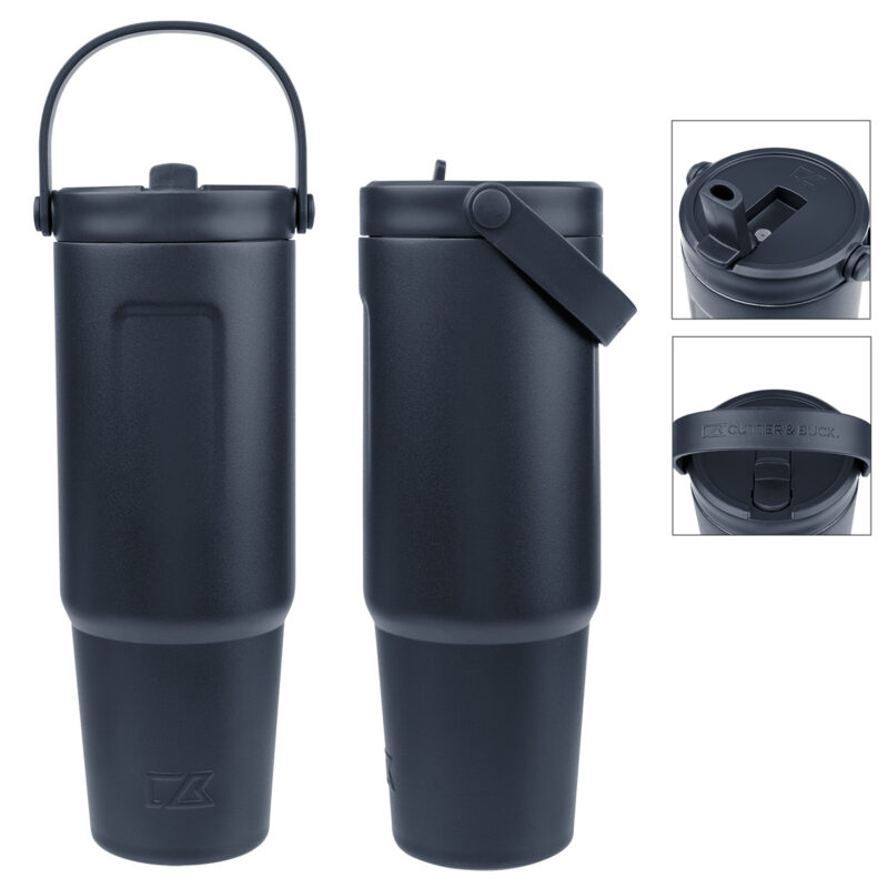 32 Oz. Cutter & Buck® Recycled Stainless Steel Tumbler - 2