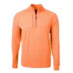 Cutter & Buck Adapt Eco Knit Heather Mens Quarter Zip Pullover - 2