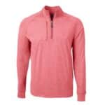 Cutter & Buck Adapt Eco Knit Heather Mens Quarter Zip Pullover - 4