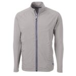 Cutter & Buck Adapt Eco Knit Hybrid Recycled Mens Big & Tall Full Zip Jacket - 2