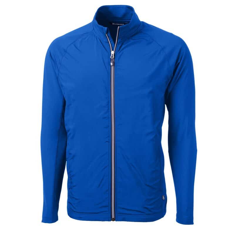 Cutter & Buck Adapt Eco Knit Hybrid Recycled Mens Big & Tall Full Zip Jacket - 4