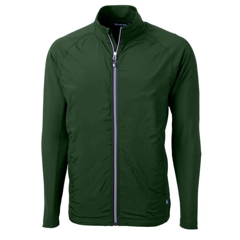 Cutter & Buck Adapt Eco Knit Hybrid Recycled Mens Full Zip Jacket - 1