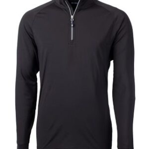 Cutter & Buck Adapt Eco Knit Stretch Recycled Mens Big and Tall Quarter Zip Pullover