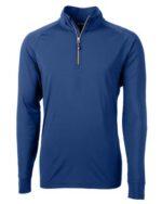 Cutter & Buck Adapt Eco Knit Stretch Recycled Mens Big and Tall Quarter Zip Pullover - 4