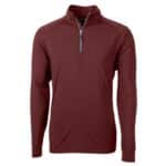 Cutter & Buck Adapt Eco Knit Stretch Recycled Mens Quarter Zip Pullover - 2