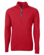 Cutter & Buck Adapt Eco Knit Stretch Recycled Mens Quarter Zip Pullover - 9
