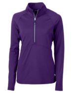 Cutter & Buck Adapt Eco Knit Stretch Recycled Womens Half Zip Pullover - 5