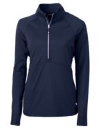 Cutter & Buck Adapt Eco Knit Stretch Recycled Womens Half Zip Pullover - 7