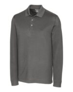 Cutter & Buck Advantage Tri-Blend Pique Mens Long Sleeve Polo - 5