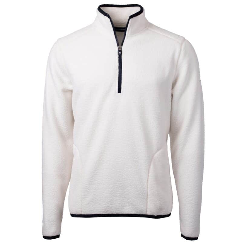 Cutter & Buck Cascade Eco Sherpa Fleece Mens Quarter Zip Jacket - 3