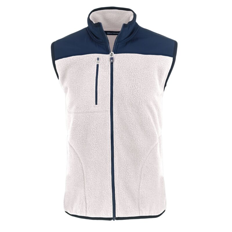 Cutter & Buck Cascade Eco Sherpa Fleece Mens Vest - 3