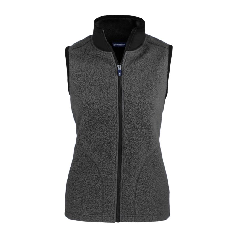 Cutter & Buck Cascade Eco Sherpa Fleece Womens Vest - 1