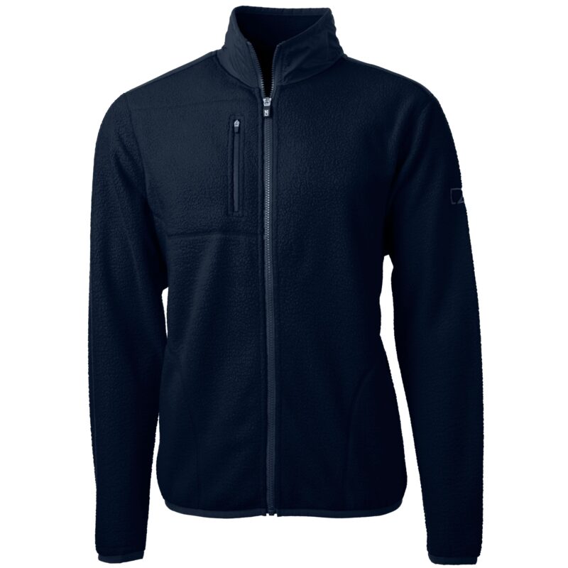Cutter & Buck Cascade Eco Sherpa Mens Big & Tall Fleece Jacket - 1