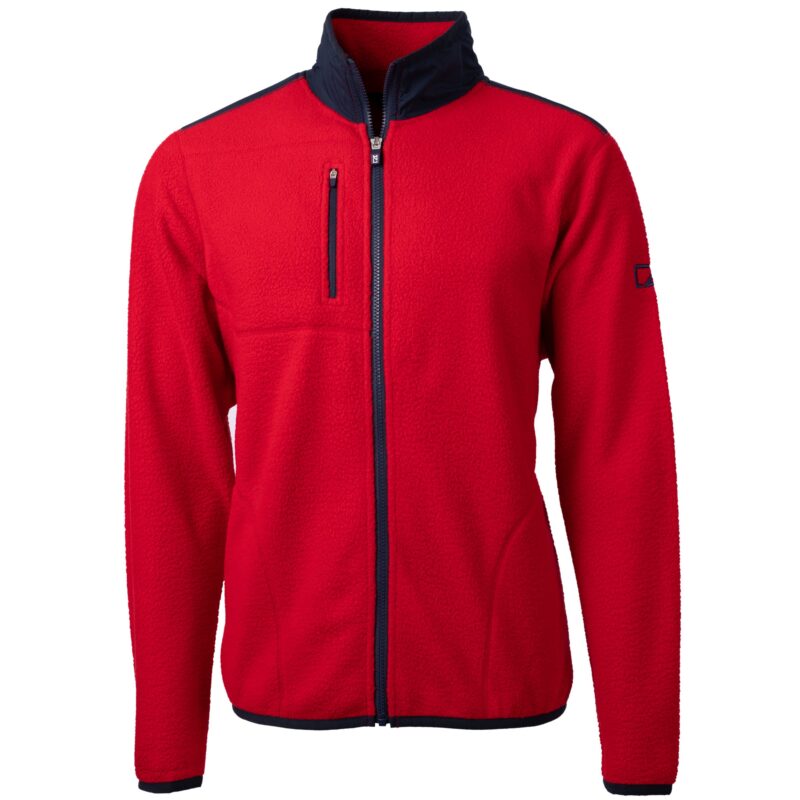 Cutter & Buck Cascade Eco Sherpa Mens Fleece Jacket - 2