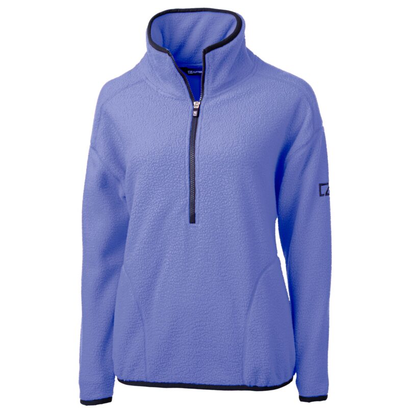Cutter & Buck Cascade Eco Sherpa Womens Fleece Pullover Jacket - 1