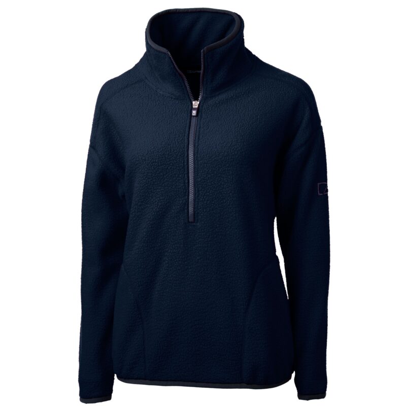 Cutter & Buck Cascade Eco Sherpa Womens Fleece Pullover Jacket - 2