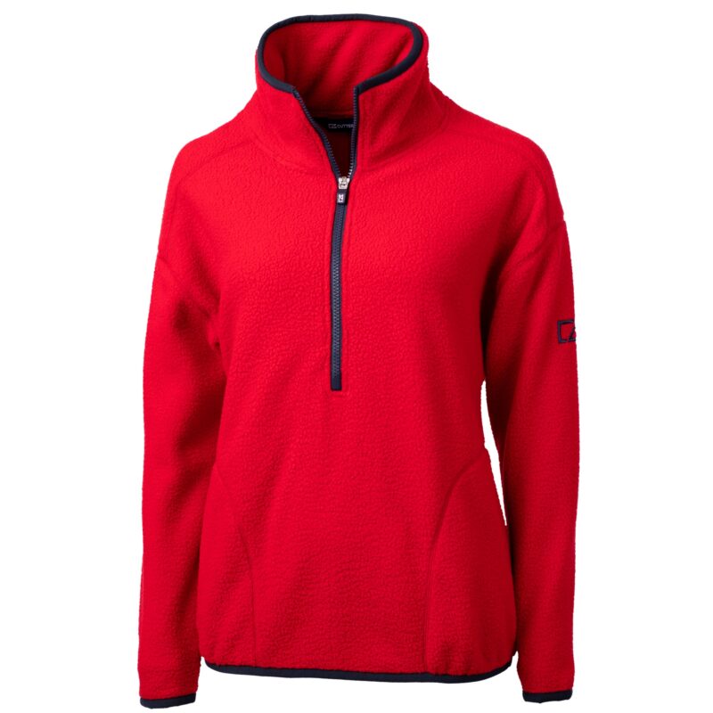 Cutter & Buck Cascade Eco Sherpa Womens Fleece Pullover Jacket - 3