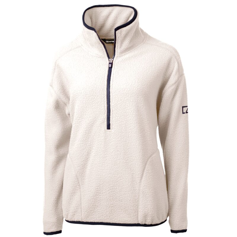 Cutter & Buck Cascade Eco Sherpa Womens Fleece Pullover Jacket - 4