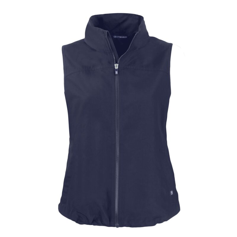 Cutter & Buck Charter Eco Recycled Full-Zip Womens Vest - 1