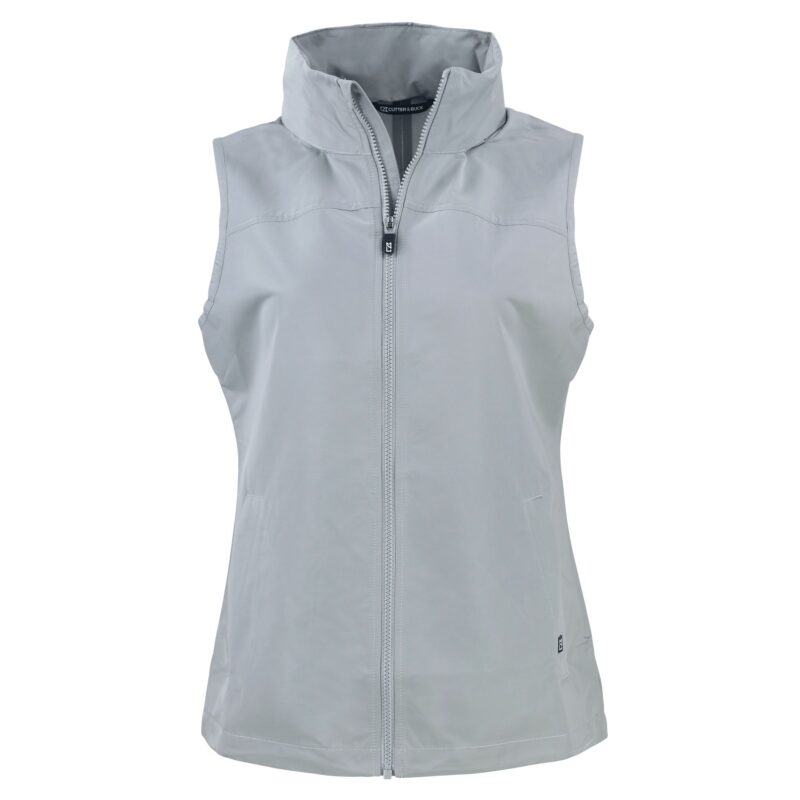 Cutter & Buck Charter Eco Recycled Full-Zip Womens Vest - 2