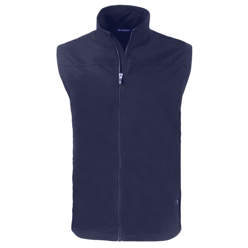 Cutter & Buck Charter Eco Recycled Mens Full-Zip Vest - 1