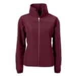 Cutter & Buck Charter Eco Recycled Womens Full-Zip Jacket - 6