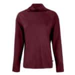Cutter & Buck Coastline Epic Comfort Eco Recycled Womens Funnel Neck - 3