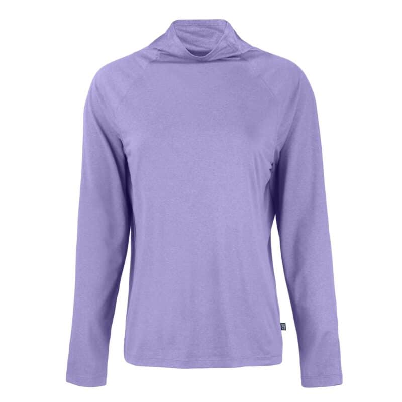 Cutter & Buck Coastline Epic Comfort Eco Recycled Womens Funnel Neck - 4