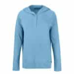Cutter & Buck Coastline Epic Comfort Eco Recycled Womens Hooded Shirt - 5
