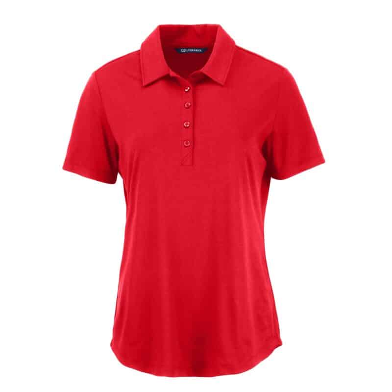 Cutter & Buck Coastline Epic Comfort Eco Recycled Womens Polo - 9