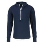 Cutter & Buck Daybreak Eco Recycled Womens Half Zip Hoodie - 1