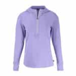 Cutter & Buck Daybreak Eco Recycled Womens Half Zip Hoodie - 7