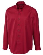 Cutter & Buck Epic Easy Care Fine Twill Mens Big and Tall Dress Shirt - 2