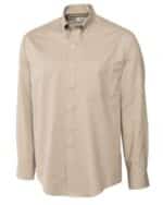 Cutter & Buck Epic Easy Care Fine Twill Mens Long Sleeve Dress Shirt - 1