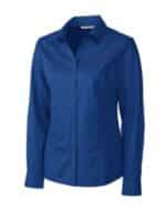 Cutter & Buck Epic Easy Care Fine Twill Womens Long Sleeve Dress Shirt - 3