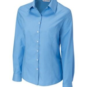 Cutter & Buck Epic Easy Care Fine Twill Womens Long Sleeve Dress Shirt