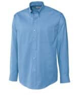 Cutter & Buck Epic Easy Care Nailshead Mens Big and Tall Long Sleeve Dress Shirt