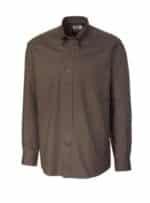 Cutter & Buck Epic Easy Care Nailshead Mens Big and Tall Long Sleeve Dress Shirt - 4