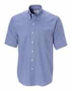 Cutter & Buck Epic Easy Care Nailshead Mens Big and Tall Short Sleeve Dress Shirt - 2