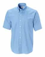 Cutter & Buck Epic Easy Care Nailshead Mens Big and Tall Short Sleeve Dress Shirt - 9