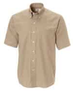 Cutter & Buck Epic Easy Care Nailshead Mens Short Sleeve Dress Shirt - 6