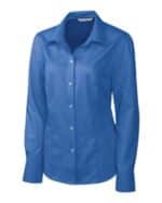 Cutter & Buck Epic Easy Care Nailshead Womens Long Sleeve Dress Shirt - 3