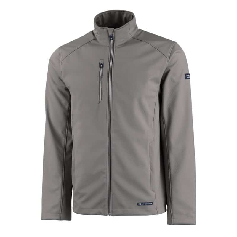 Cutter & Buck Evoke Eco Softshell Recycled Full Zip Mens Jacket - 1