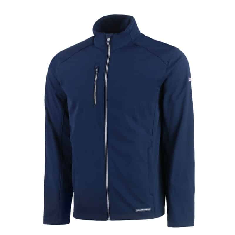 Cutter & Buck Evoke Eco Softshell Recycled Full Zip Mens Jacket - 2