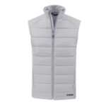 Cutter & Buck Evoke Hybrid Eco Softshell Recycled Mens Full Zip Vest - 1
