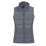 Cutter & Buck Evoke Hybrid Eco Softshell Recycled Womens Full Zip Vest - 2