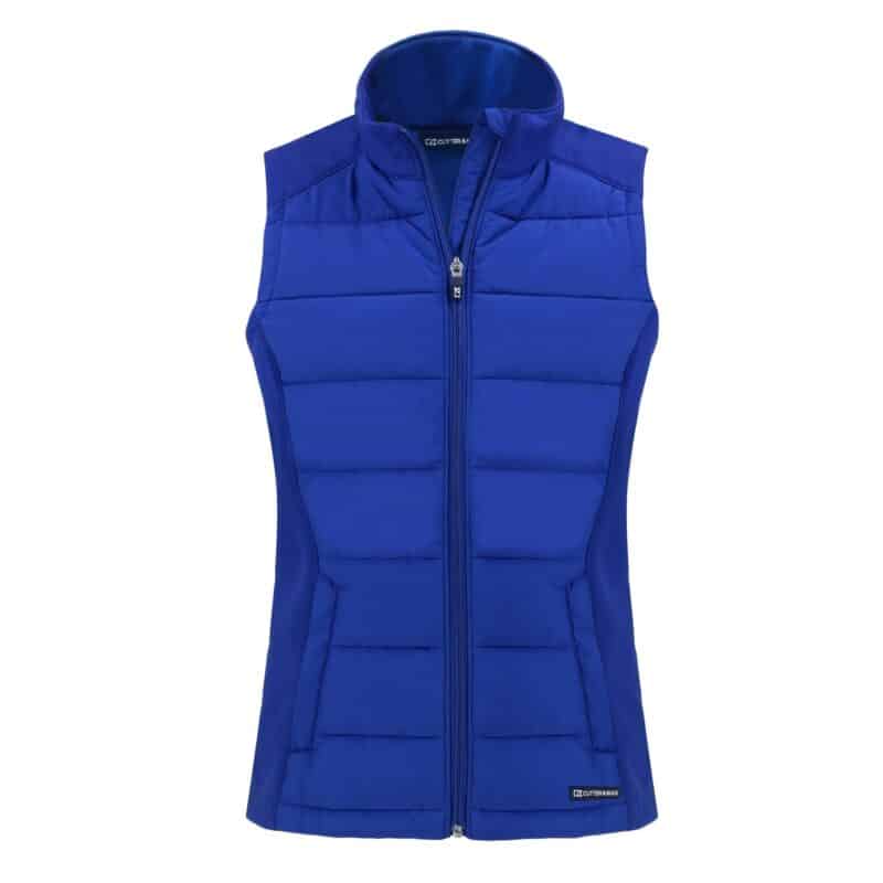 Cutter & Buck Evoke Hybrid Eco Softshell Recycled Womens Full Zip Vest - 4