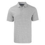Cutter & Buck Forge Eco Double Stripe Stretch Recycled Mens Polo - 8