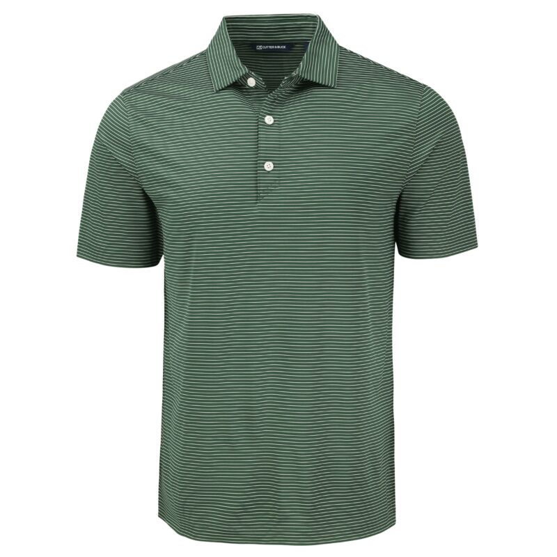 Cutter & Buck Forge Eco Fine Line Stripe Stretch Recycled Mens Polo - 3