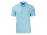 Cutter & Buck Forge Eco Heather Stripe Stretch Recycled Mens Big & Tall Polo